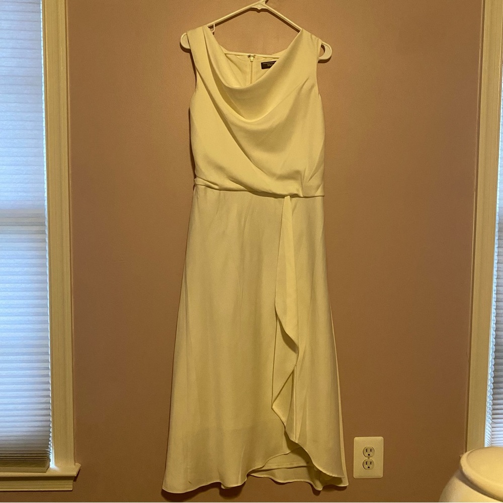 Melonie White Evening Dress Size 14